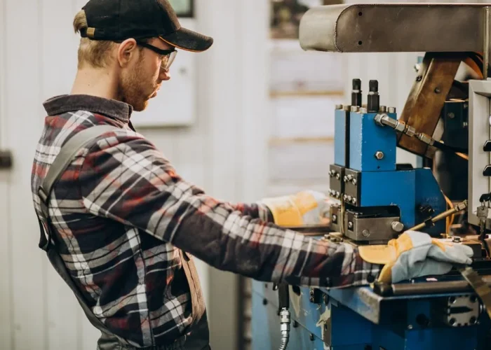 Equipo en reparación de maquinaria industrial y sistemas eléctricos
